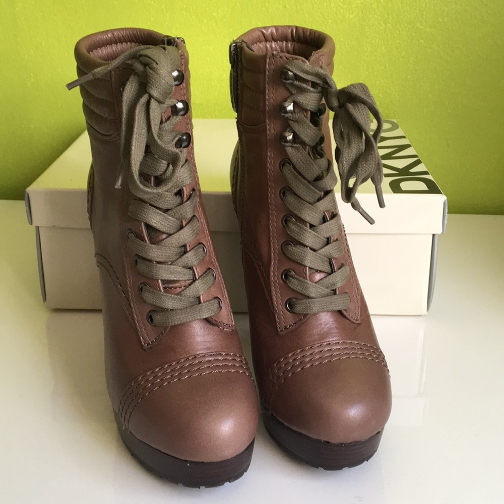 DKNYC Booties with HIGH Heels